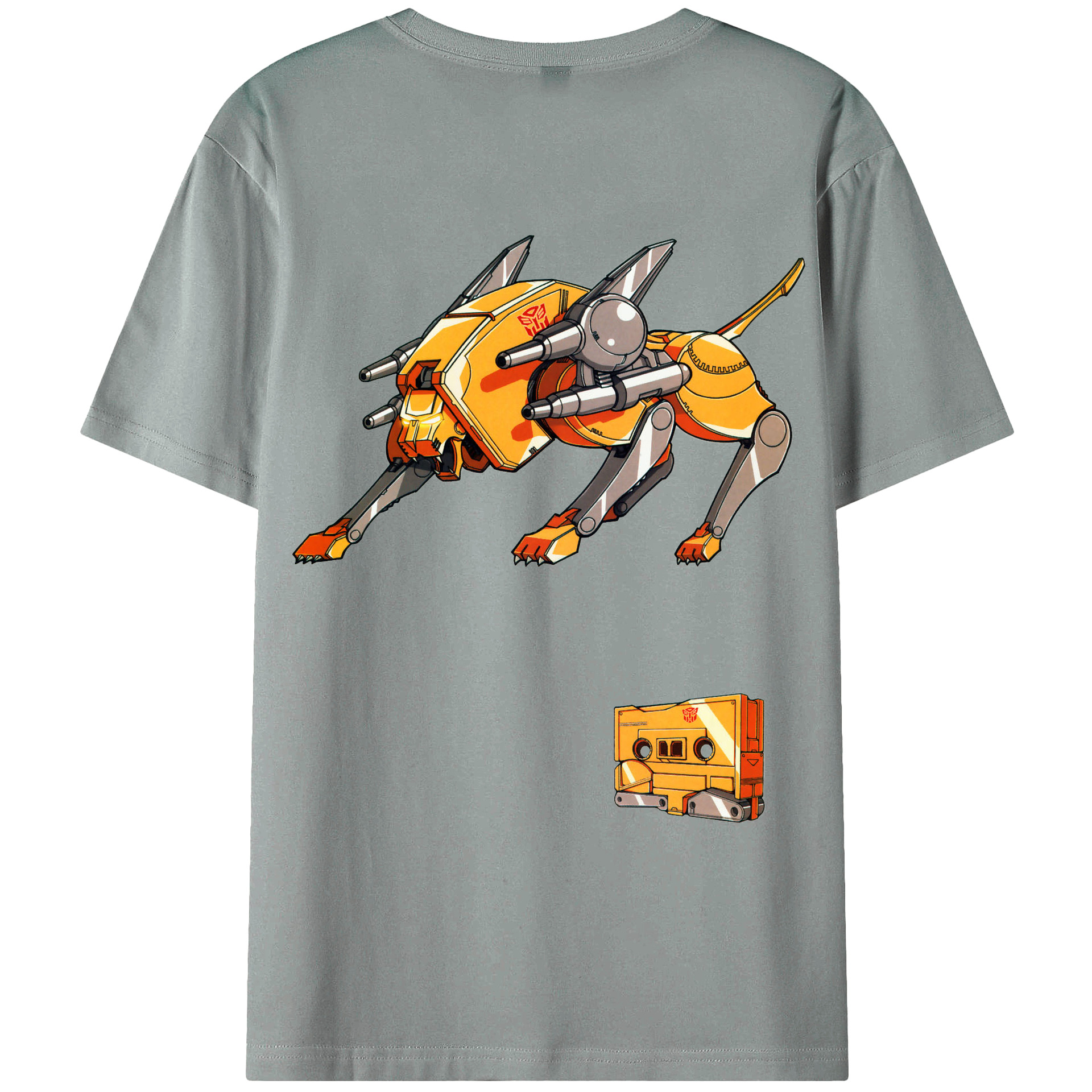 （画像用）  綿100％ メンズ半袖Tシャツ（バックプリント） 通気性